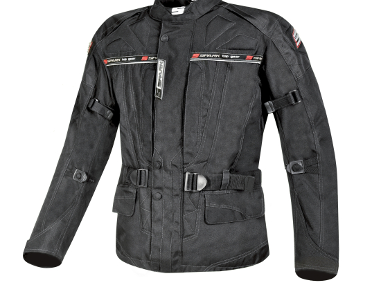 Pánská textilní moto bunda Spark Dura, černá