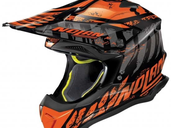 Moto helma Nolan N53 Skeleton Glossy Black 58