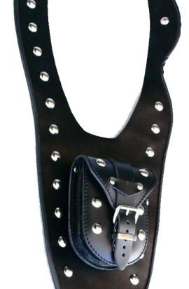 Kožený pás TechStar s brašnou na nádrž Yamaha XVS 1100 Drag Star