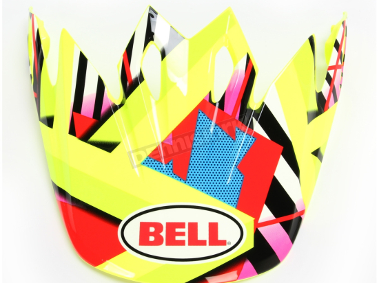 Štít Bell pro moto helmu MX-9 Tagger Double Trouble Hi-Viz