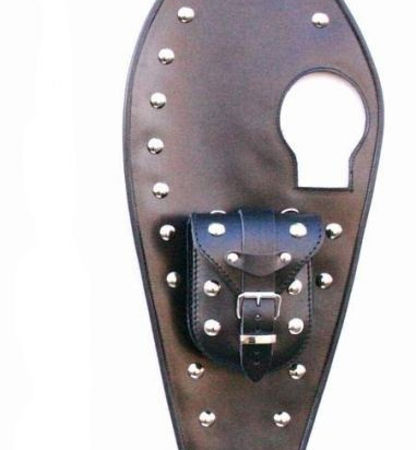 Kožený pás TechStar s brašnou na nádrž Yamaha XV 535 Virago