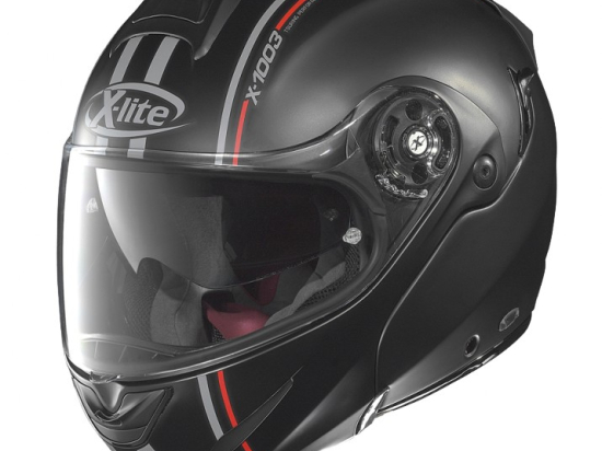 Moto helma X-Lite X-1003 Millstatt N-Com Flat Black 13