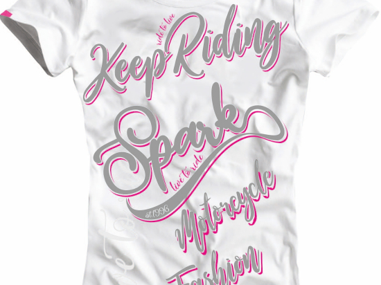 Dámské tričko Spark D 001, bílé