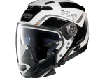Moto helma Nolan N44 EVO Viewpoint N-Com Metal White 52