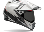 Moto helma Bell MX-9 Adventure Barricade White
