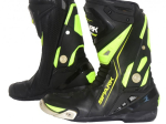 Cestovní moto boty Spark Silverstone, černé-fluo