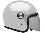 Moto helma Bell Riot Solid White