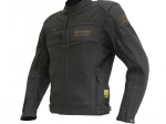 Pánská kožená moto bunda Spark Mike, černá