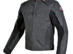 Pánská kožená moto bunda Spark Motostar, černá