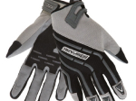 Pánské textilní moto rukavice Spark Cross, šedé