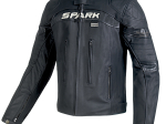Pánská kožená moto bunda Spark Dark, černá