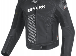 Pánská kožená moto bunda Spark ProComp, černá