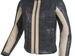 Pánská kožená moto bunda Spark Hector, hnědá