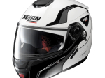 Moto helma Nolan N90-2 Straton N-Com Metal White 17