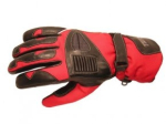 Pánské textilní moto rukavice Spark Master, červené