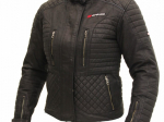Dámská textilní moto bunda Spark Cintia, černá