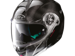 Moto helma X-Lite X-1004 Ultra Carbon Dyad N-Com Carbon Scratched Chrome Chin Gueard 3