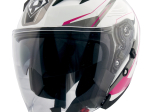 Moto helma Yohe 878-1M Graphic, Pink