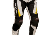 Pánské kožené moto kalhoty Spark ProComp Evo, bílé