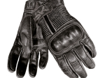 Pánské kožené moto rukavice Spark Crisp, černé