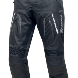 Pánské textilní moto kalhoty Cyber Gear Strada, černé