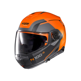 Moto helma Nolan N100-5 Consistency N-Com Flat Led Orange 27