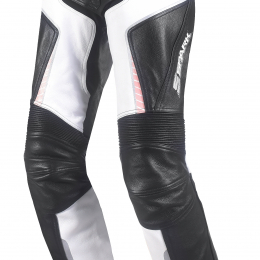 Dámské kožené moto kalhoty Spark Lina, Pink