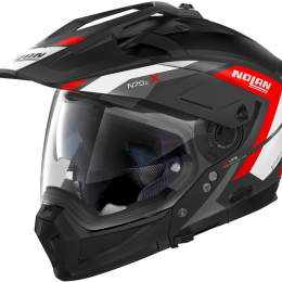 Moto helma Nolan N70-2 X Grandes Alpes N-Com Flat Black 20
