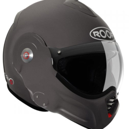 Moto helma Roof Desmo, graphite matná