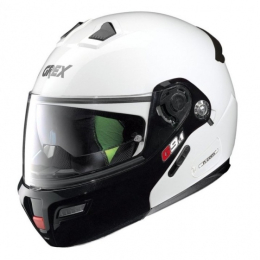 Moto helma Grex G9.1 Evolve Couple´ N-Com Metal White 20