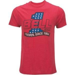 Pánské tričko Bell Red Heather, Red