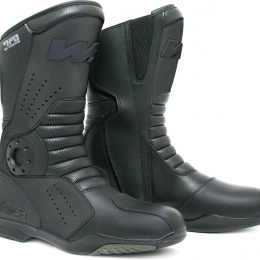 Cestovní pánské nepromokavé moto boty W2 T-FP, černé