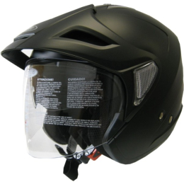 Moto helma Cyber U-388, černá matná