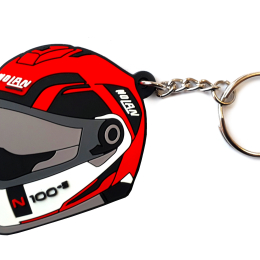 Klíčenka s motivem helmy Nolan N100-5