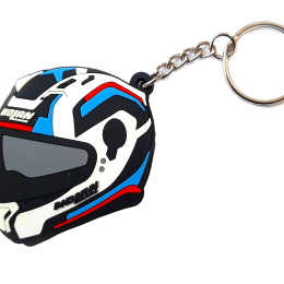 Klíčenka s motivem helmy Nolan N87