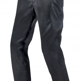 Pánské kožené moto kalhoty Spark NB, černé matné
