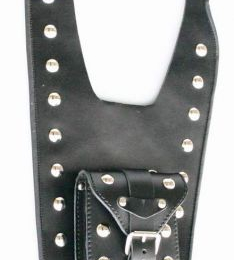 Kožený pás TechStar s brašnou na nádrž Honda VT 750 C4