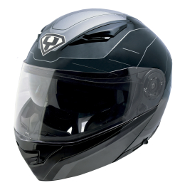Moto helma Yohe 950-16, Black, Grey