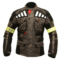 Pánská textilní moto bunda Spark GT Turismo, tmavá