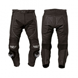 Kožené moto kalhoty Berik LP-10642-BK, černé