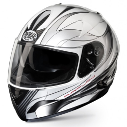 Moto helma Premier Phase TT8, bílá