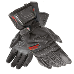 Pánské textilní moto rukavice Spark Manta, černé