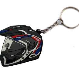 Klíčenka s motivem helmy Nolan N70-2x
