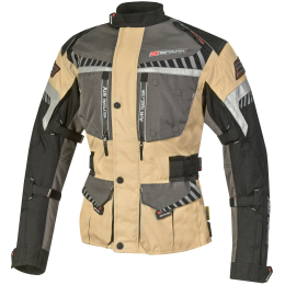 Pánská textilní moto bunda Spark Roadrunner, Sand