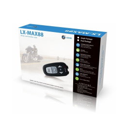 Interkom Lexin LX-MAX88 Single Kit, černý