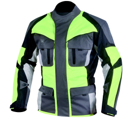 Pánská textilní moto bunda Cyber Gear Tour Long, Fluo