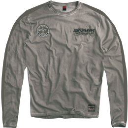 Pánské tričko Spark 001 dlouhý rukáv, šedé