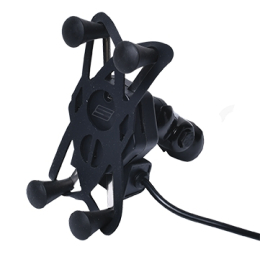 Držák na telefon Spark MTH7-2 s USB nabíječkou