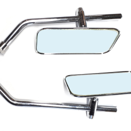 Zrcátko TechStar Square Yamaha, chromové