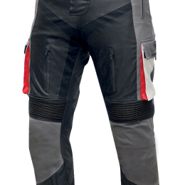 Pánské textilní moto kalhoty Cyber Gear Tour Long, šedé